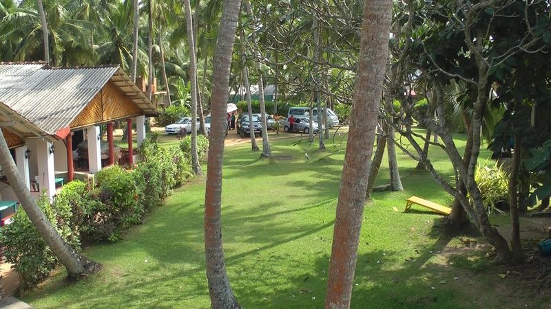 Gepflegte Anlage im Sea View Resort (Unawatuna)