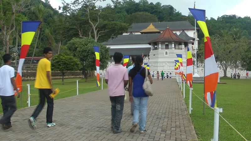 Zahntempel in Kandy Zahntempel in Kandy